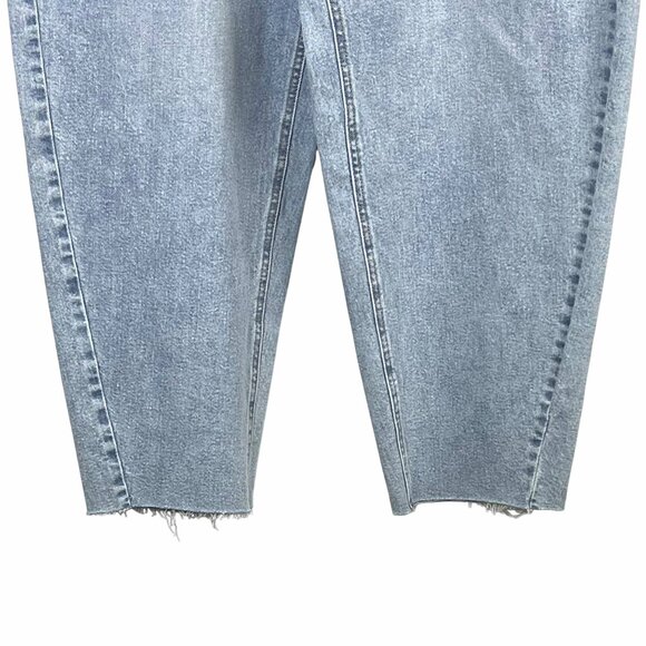 SO Goods For Life High Rise Balloon Jeans Size 17 Light Blue Denim NWT - Picture 6 of 14